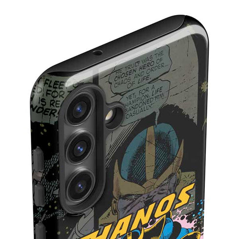 Marvel Classic Comics Thanos Galaxy S25 Impact Case